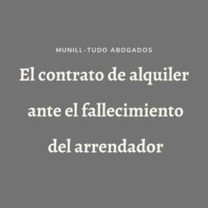 muerte arrendador