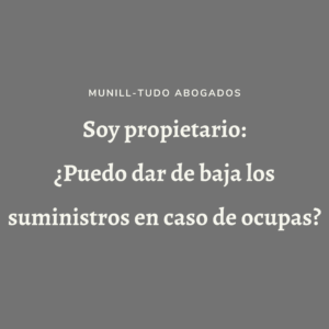 ¿Puedo cortar la luz de mi domicilio si hay ocupantes?