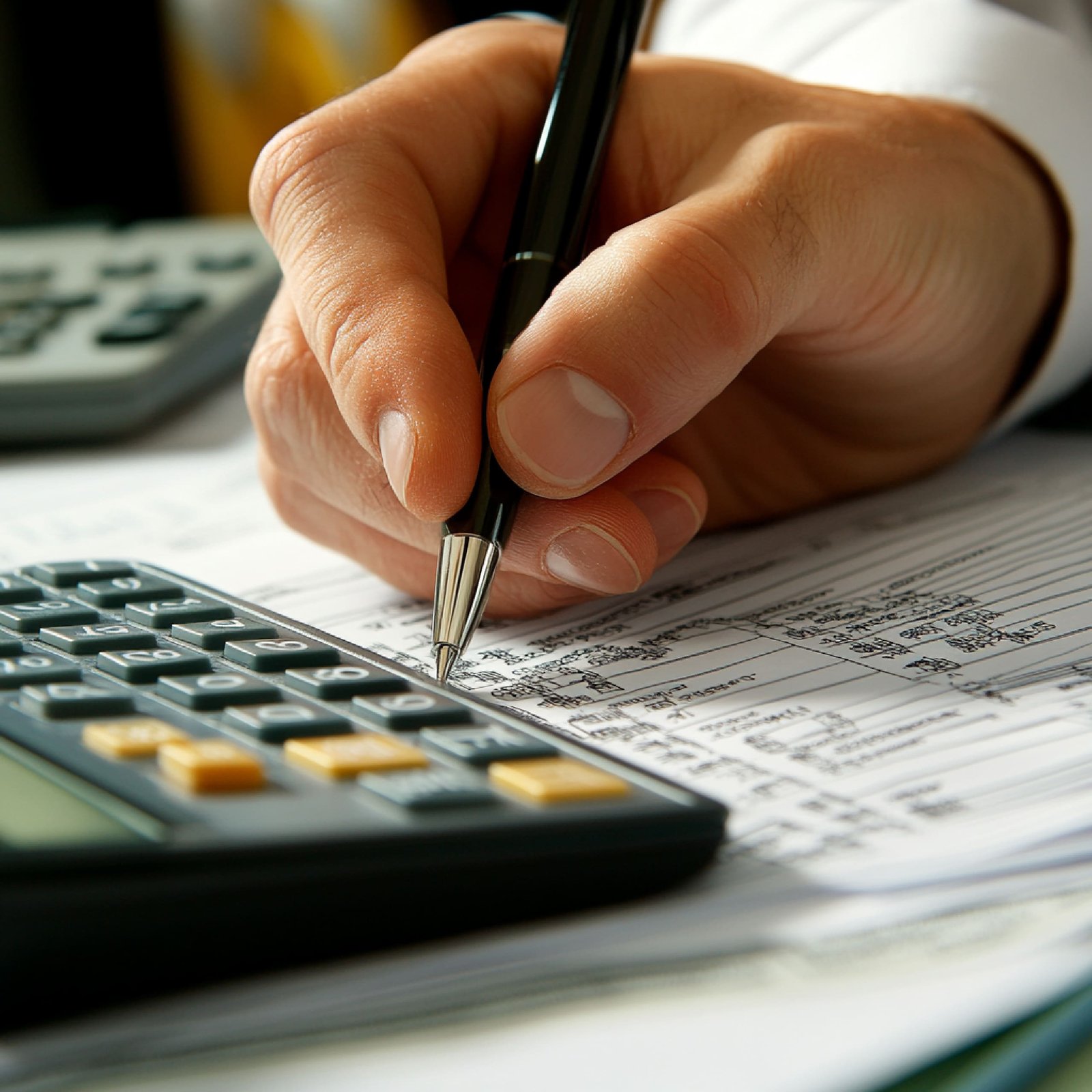 interfaz del sistema de procesamiento de nomina con calculos y deducciones de sueldos