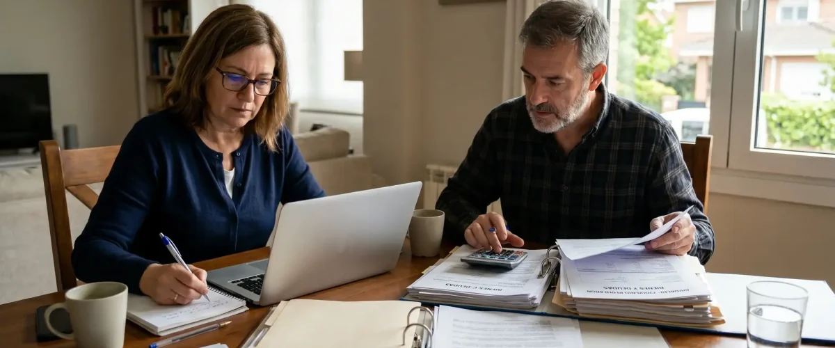 ¿Cómo calcular el reparto de bienes en un divorcio?